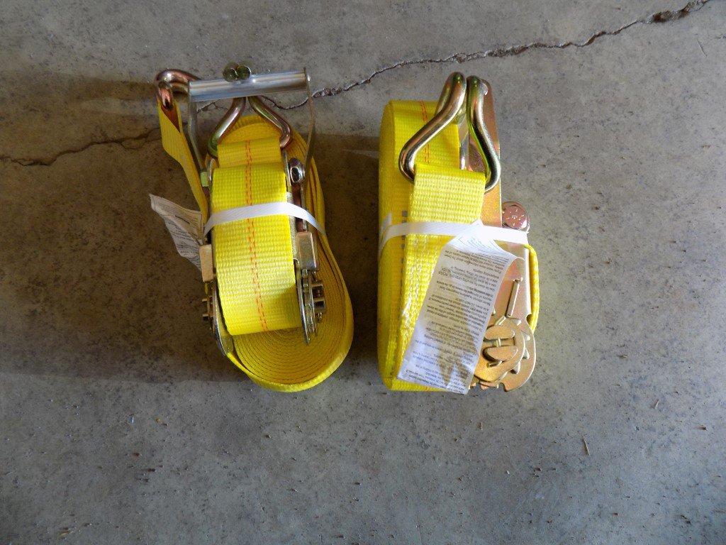 (2) New HD Ratchet Straps (2X Bid Price)