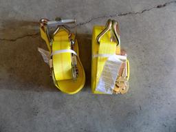 (2) New HD Ratchet Straps (2X Bid Price)