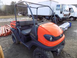 Kubota RTV400 UTV Side By Side w/ Dump Box, Shows 5 hrs, Real Nice