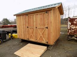 8' x 10' Amish Made Shed w/ Ramp