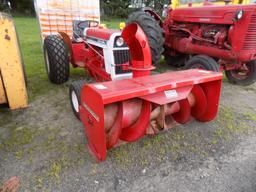 Cub Lo-Boy 154 Tractor w/ 50'' Snowblower, SN: 028122 - MANUAL IN OFFICE