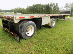 2000 Dorsey 48' x 102'' Aluminum Combo Flatbed Semi Trailer Spread Axle & D