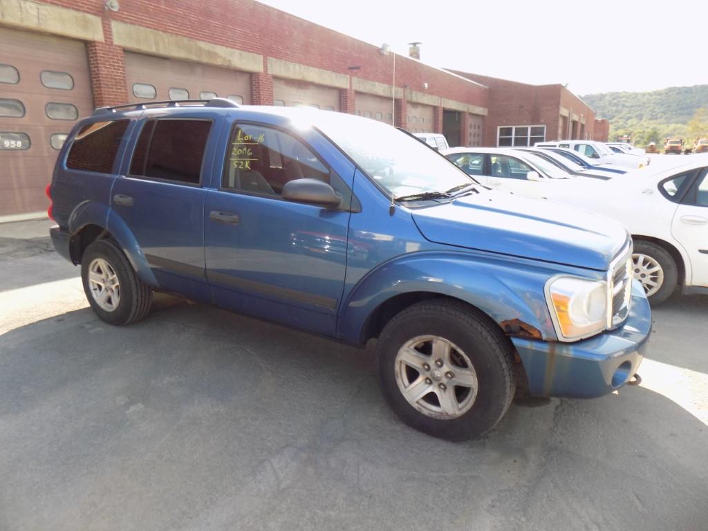 2006 Dodge Durango, SUV, Blue, Automatic, AWD, 3rd Row, 52,633 Miles, Vin#