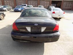 2006 Ford Crown Vic, Black, Automic, Police Package, TMU Miles, 2FAHP71W06X