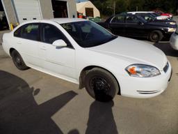 2010 Chevrolet Impala, White, Automatic, Police Package, 118,961 Miles, Vin