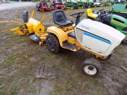 Cub Cadet 1861 Garden Tractor w/60'' Deck & 2-State Snowblower, 855 Hrs (wa