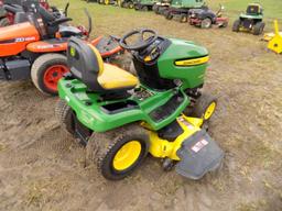 John Deere X340 Garden Tractor with 54'' Deck, 290 Hours, SN 030607 (was lo