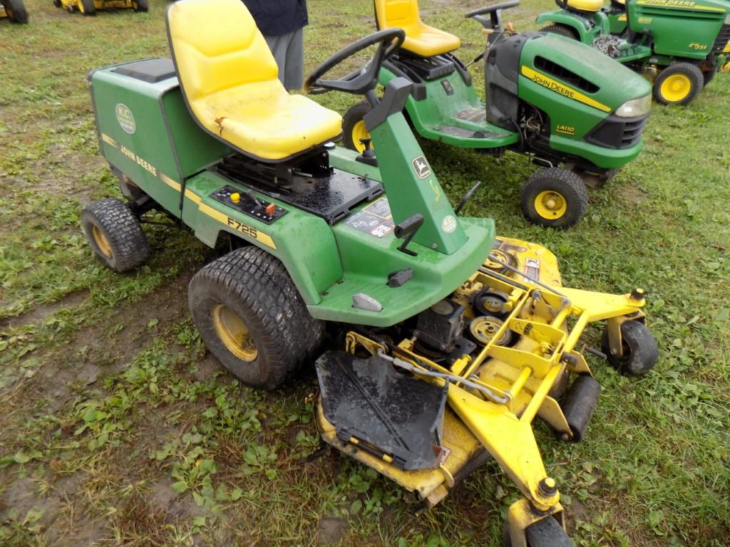 JD F725 Front Mower, Gas Eng, 54'' Deck, S/N- 081991