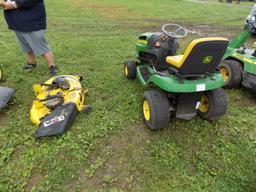 JD LA110 Lawn Tractor w/42'' Deck, S/N- 043270