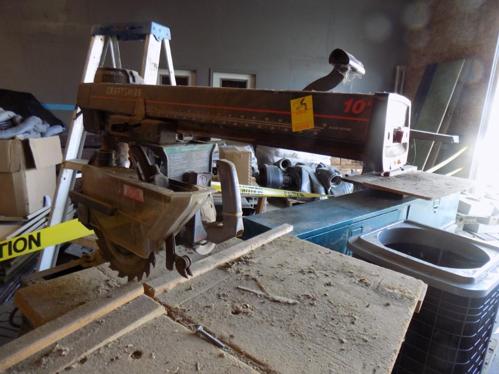 Craftsman 10'' Radial Arm Saw