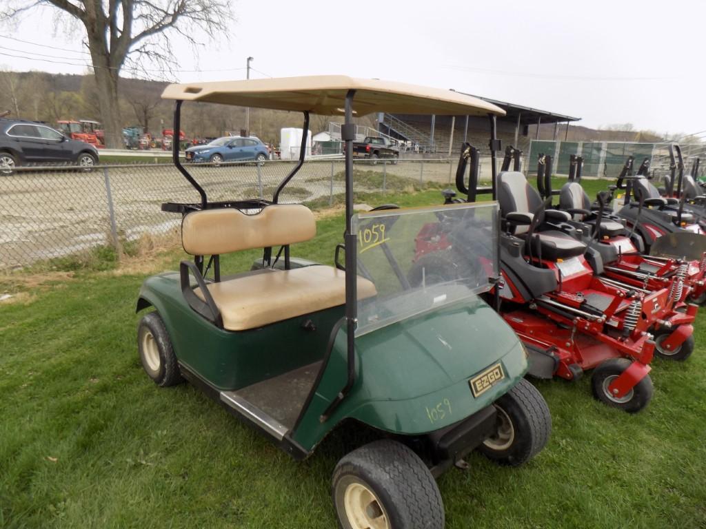 EZ-GO Gas Golf Cart Green