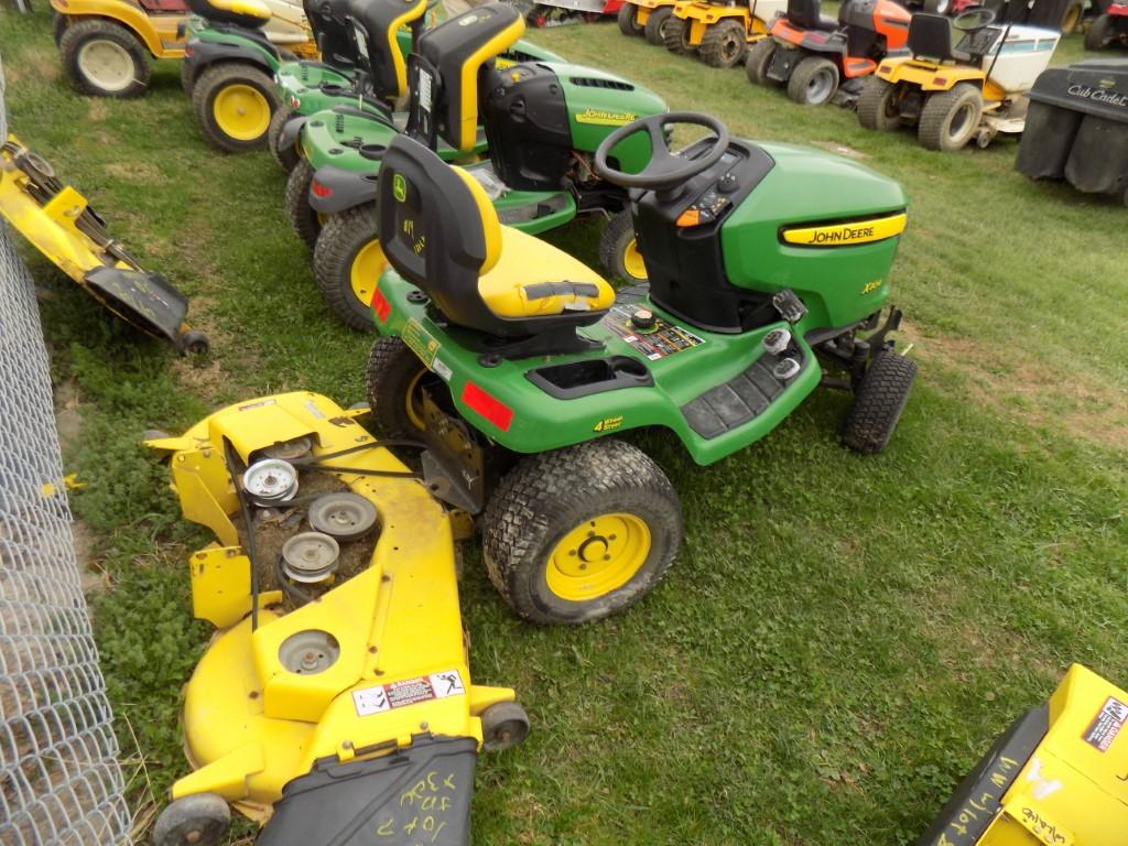 JD X304 AWS Lawn Tractor w/ 54'' Deck - Low Hrs