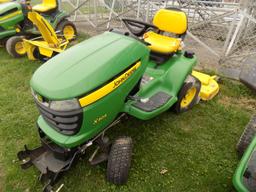 JD X304 AWS Lawn Tractor w/ 54'' Deck - Low Hrs
