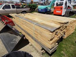 Lg. Group Of Rough Cut Lumber, 4/4 Pine