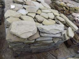 Pallet of Tumbled Garden Path/Colonial Wallstone, Sold by Pallet