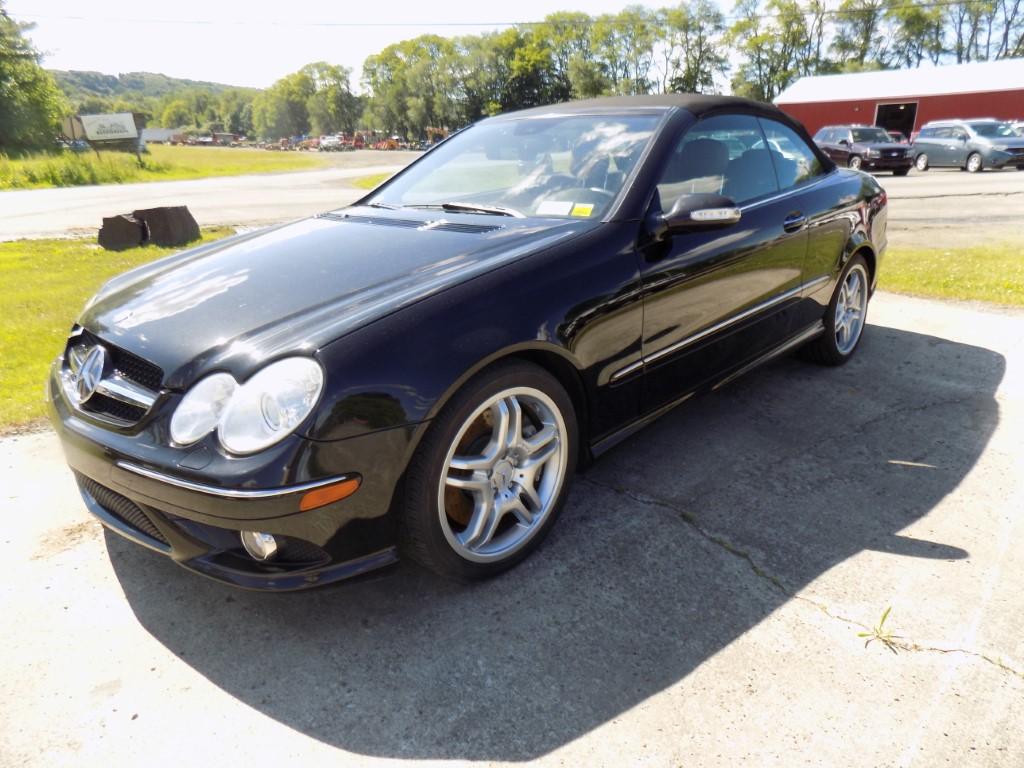 2009 Mercedes Benz CLK550A Convertible, 2Dr, 4 Seat, 5.5 V8, Auto Trans., S