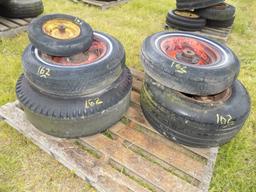 (5) Asst. Mtd Implement Tires (All for 1 $)