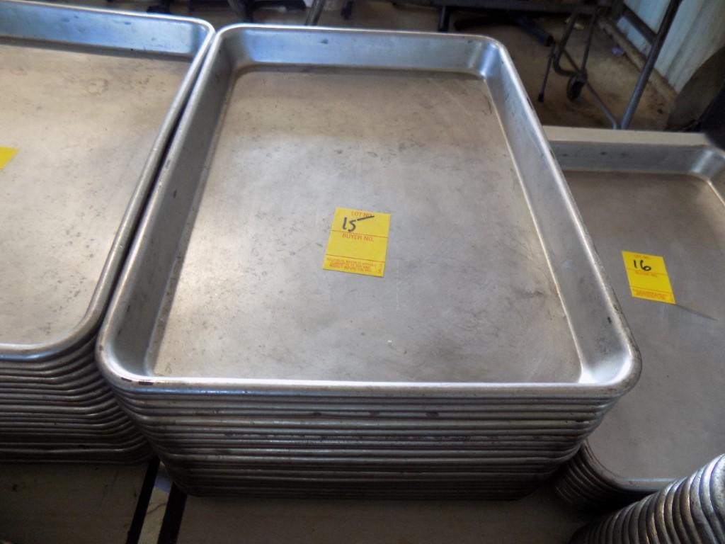 (20) 13x9 Baking Trays (20 x Bid Price)