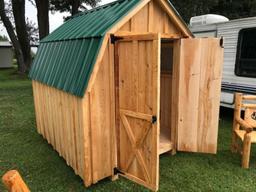 7'x8' Amish Garden Shed