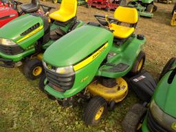 JD X300 Lawn Tractor, Hydro, w/42'' Deck, 529 Hours