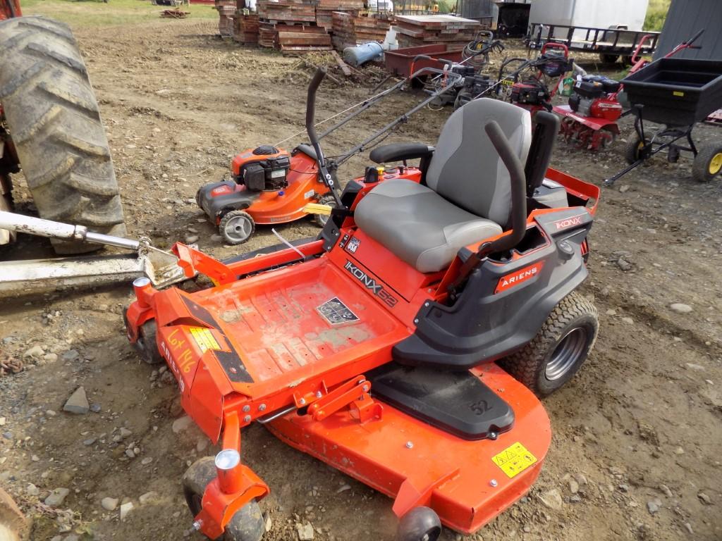 Ariens Ikonx 52 Zero Turn Mower w/ 52'' Deck, Kawasaki 23 HP Engine, 33 Hou