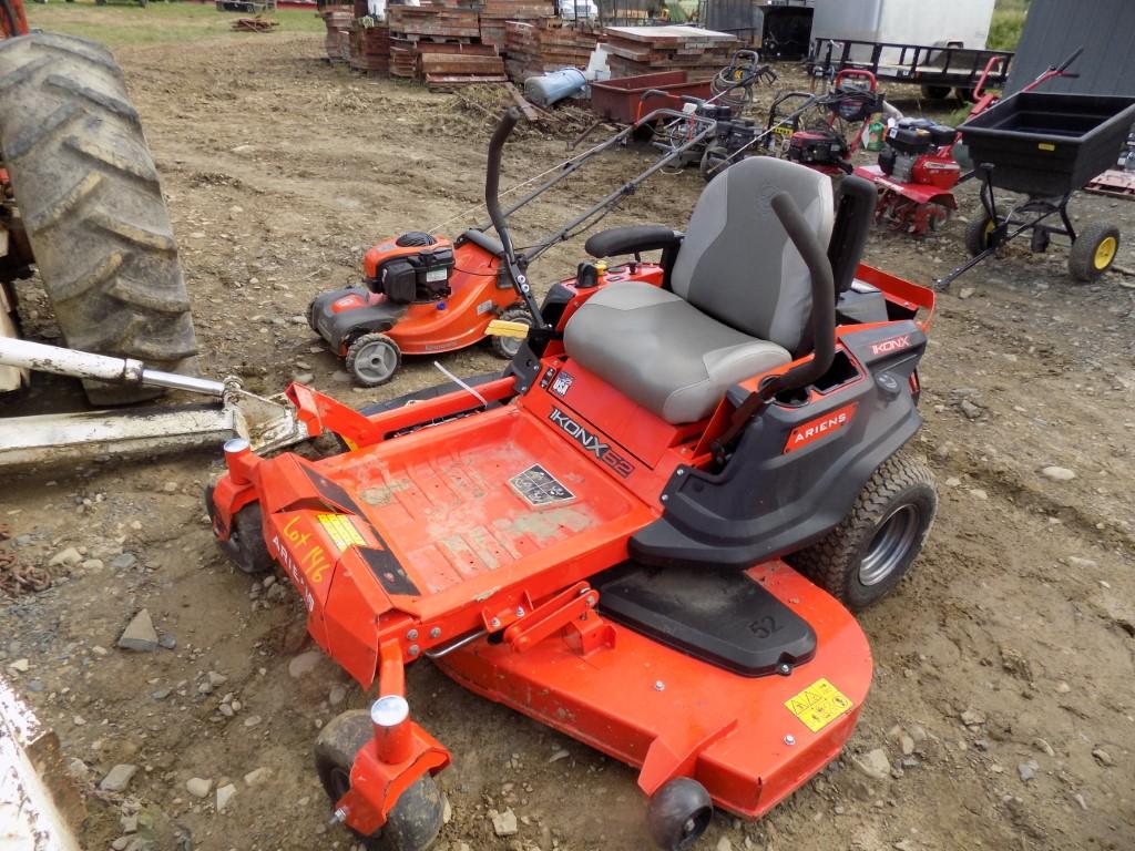 Ariens Ikonx 52 Zero Turn Mower w/ 52'' Deck, Kawasaki 23 HP Engine, 33 Hou