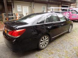 2012 Toyota Avalon, 4DSN, Leather, Loaded, Nav., Sunroof, V6, Auto, Black,