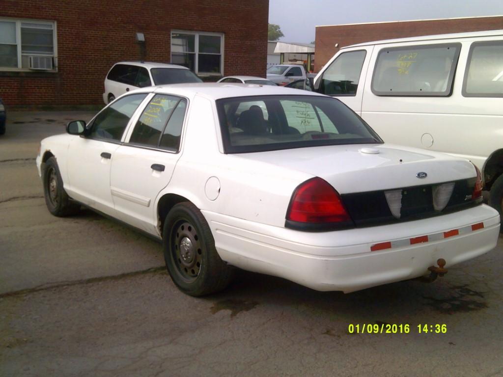 2009 Ford Crown Victoria, Police Interceptor, 4DSN, V8 Gas Eng, Auto, 198,7