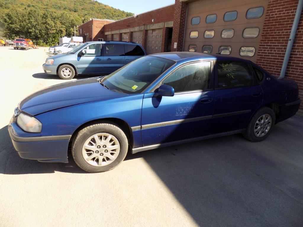 2005 Chevrolet Impala, V6, Auto, Blue, 97,662 Mi, Vin# 2G1WFS2E059380171