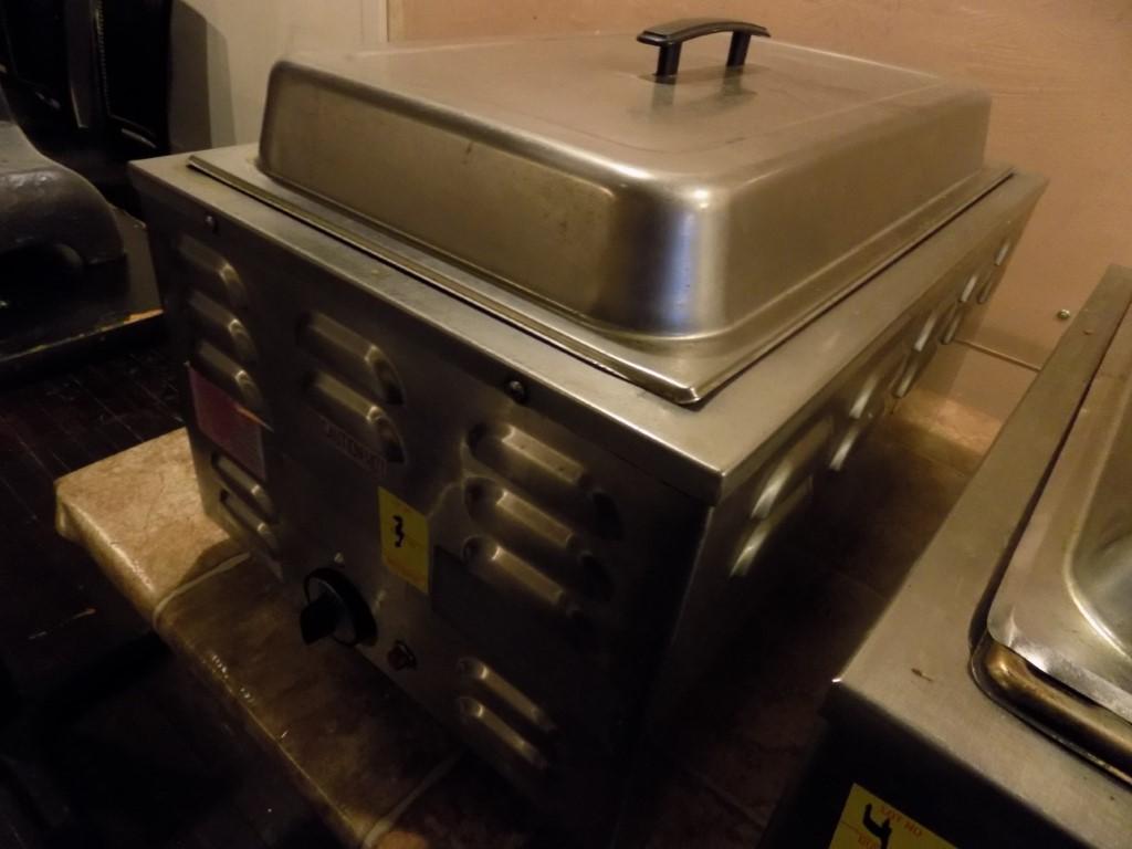 SS Elec. Sheet Pan Warmer/Buffet Warmer w/Cover