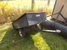 Agri-Fab Lawn Wagon/Cart - Black