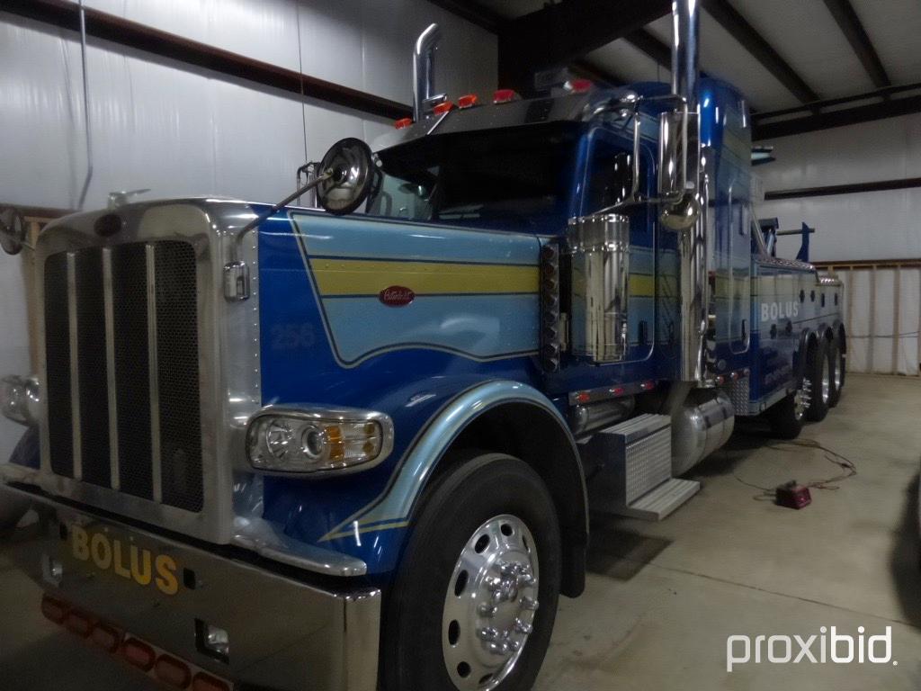 2008 Peterbilt 389 (Tow Truck) Vin# 751256, Powered by Cat Diesel Eng., 600