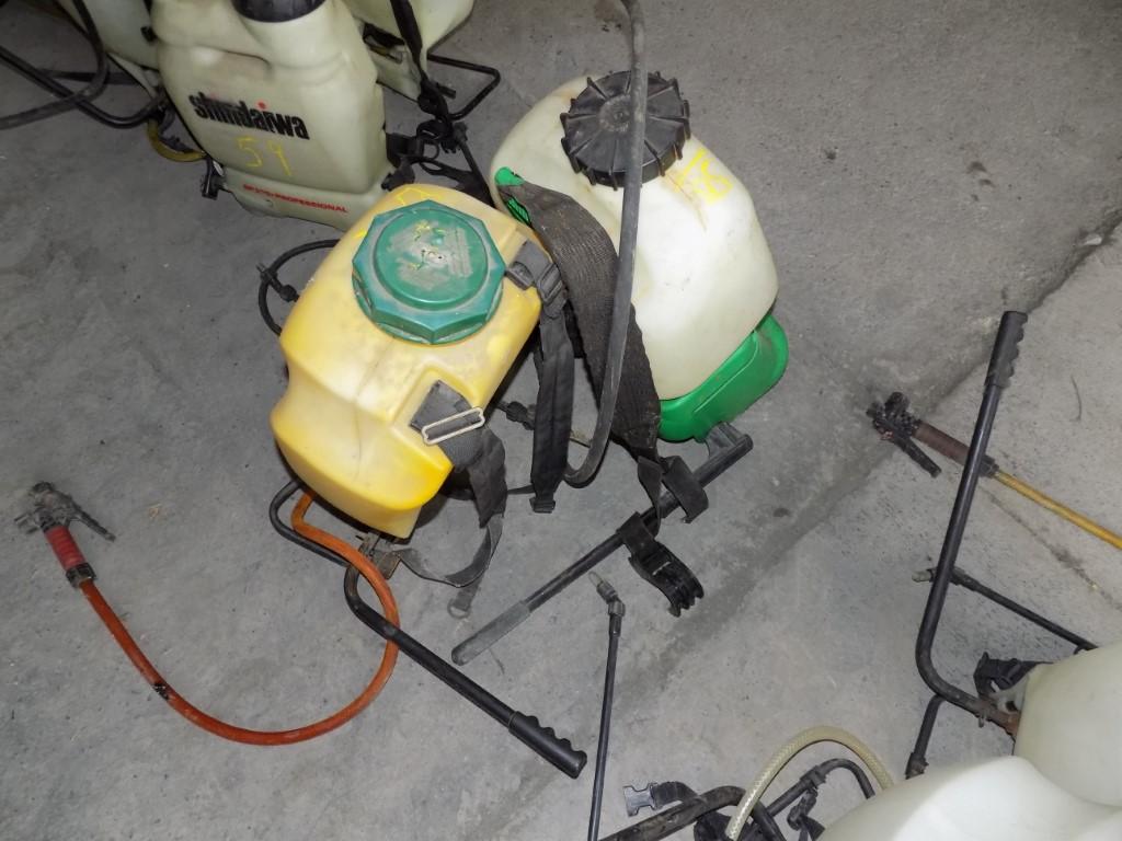 (2) Lesco BackPack Sprayers