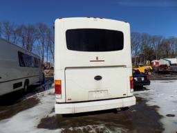 2008 Freightliner Commercial Touring Bus, White, 39 Seats, Bathroom, Overhe