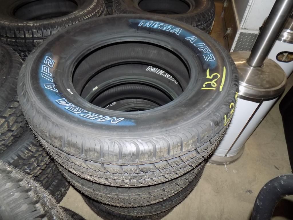 (4) Mesa A/P2 265/65/R17 Tires (4x Bid Price)