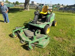 JD 1435 4wd Comm'l Front Mower, Diesel, 72'' Deck, 429, S/N 020958 , From a