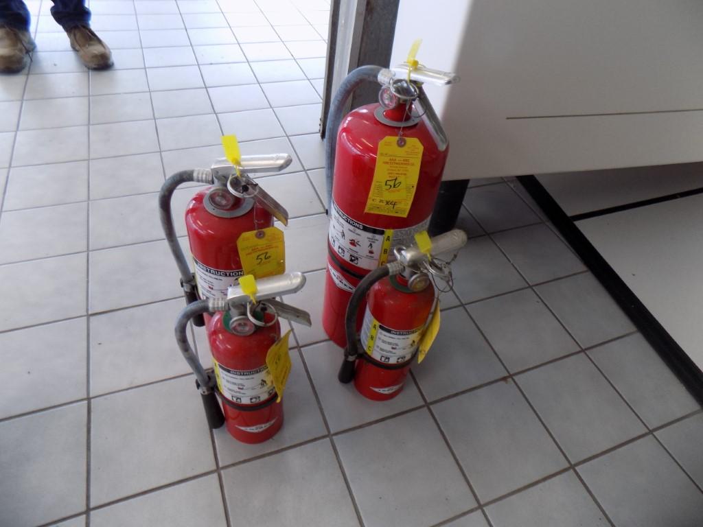 (4) Fire Extinguishers (4 x bid price)