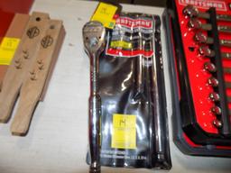 New Craftsman 3/8'' Drive 4-Pc Wobble Extension Bar Set & New 1/2'' Great N