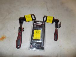 (2) New Powerbuilt Ratchets - (1) 3/8'' Drive, (1) 1/4'' Drive & New Powerb