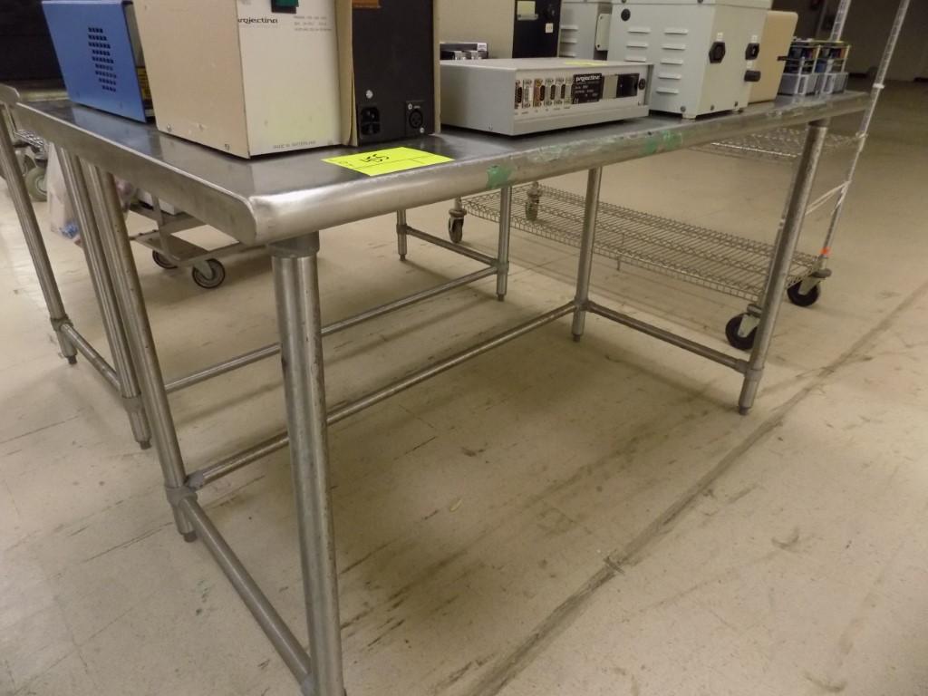 30''x60''x35'' Tall Stainless Steel Work Table