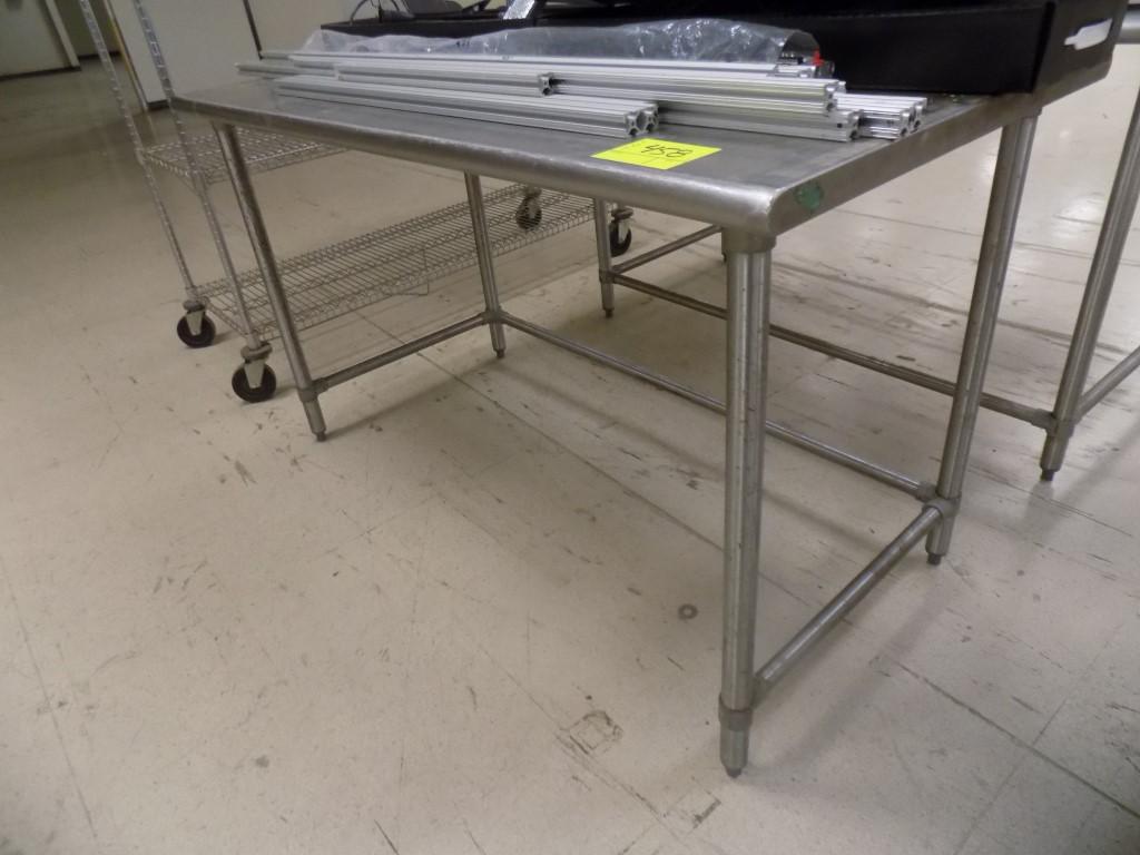 60'' x 30'' Stainless Work Table