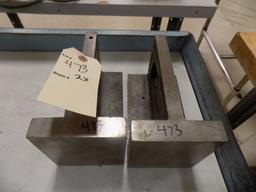 5'' x 8'' Angle Blocks - Matching Pair