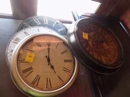 (2) Clocks, (2) Clock Faces