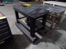48'' x 24'' Heavy Duty Steel Table, 36'' Tall