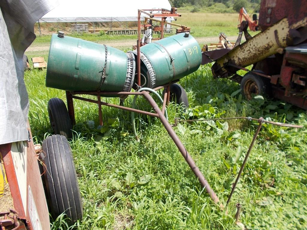 Pull-Type Homemade Crop Sprayer