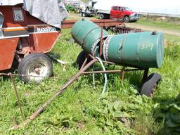 Pull-Type Homemade Crop Sprayer