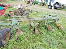 JD 4x Semi Mtd. Plow w/ Coulters, Trip Beam