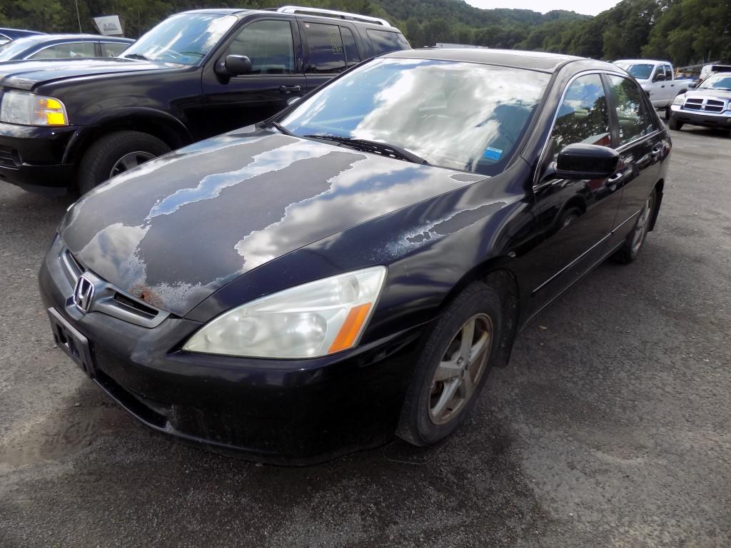 '05 Honda Accord, Black, Auto, Leather, Sunroof, MV50 Inspected, 195,243 Mi