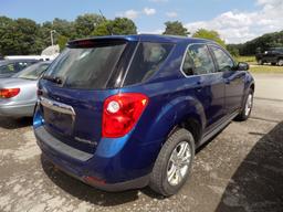 '10 Chevy Equinox LS, AWD, Blue, Auto, 106,506 Miles, MV50 Inspected, VIN#: