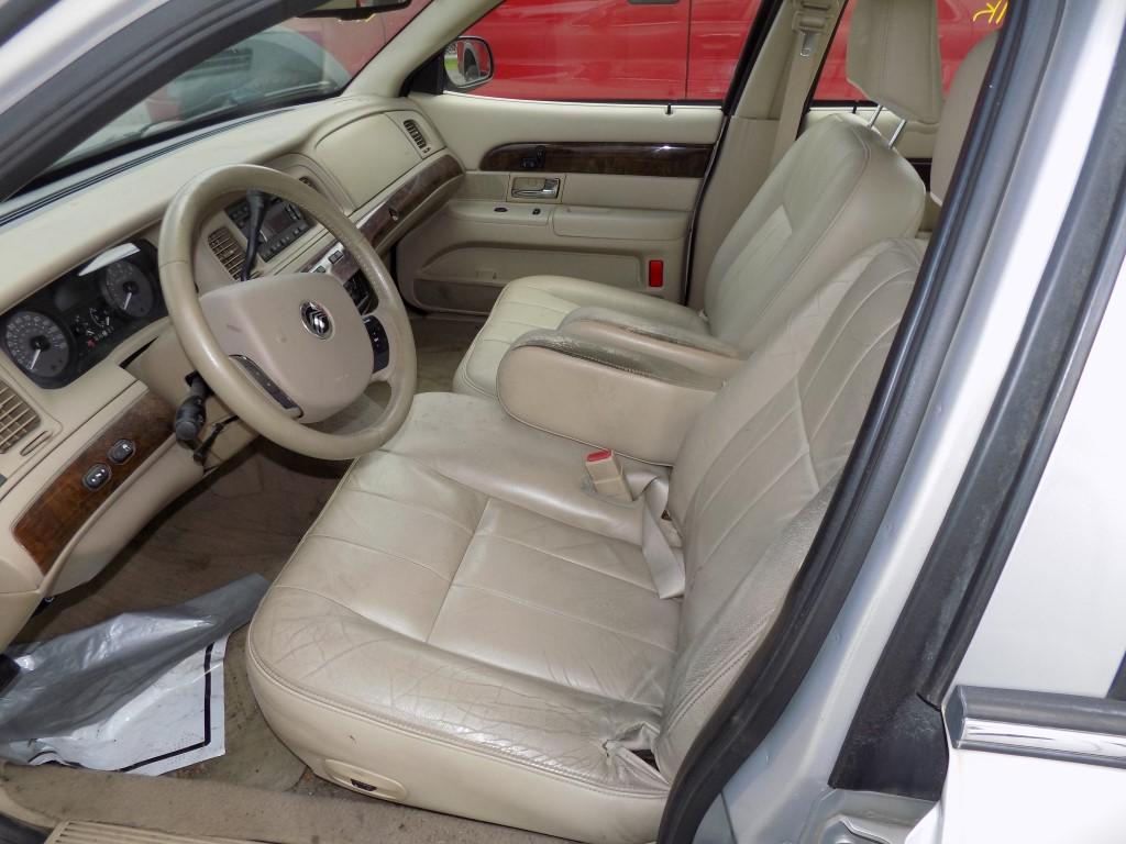 '08 Mercury Grand Marquis, LS, Silver, Auto, Leather, 141,778 Miles, VIN#:2